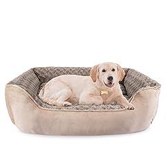 JOEJOY Orthopedic Dog Bed, Beige
