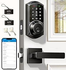 Veise Smart Lock with Lever Handle Set