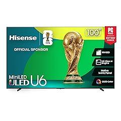 Hisense U6 Series 100" Mini-LED 4K TV