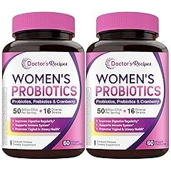 Doctor's Recipes Women's Probiotics 50 Billion CFU