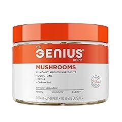Genius Mushroom Supplement - Brain Nootropic Complex