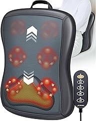 JZBRAIN Shiatsu Heated Back Massager