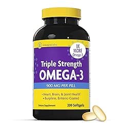 InnovixLabs Triple Strength Omega 3 Fish Oil