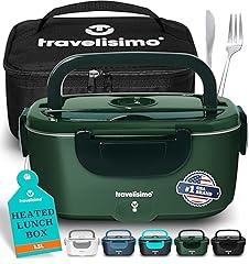 Travelisimo Electric Heated Lunch Box for Adults