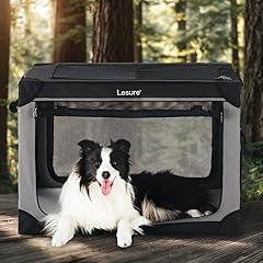 Lesure Soft Collapsible Dog Crate - 36 Inch