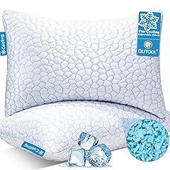 QUTOOL Cooling Shredded Memory Foam Pillows