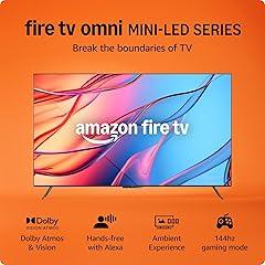 Amazon Fire TV Omni Mini-LED Series 85" QLED 4K UHD