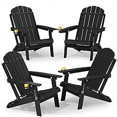 YEFU Folding Adirondack Chairs Set