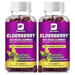 Beworths Elderberry & Sea Moss Gummies Duo