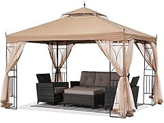 ABCCANOPY Patio Outdoor Gazebo 10x10