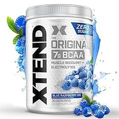 Scivation XTEND Original BCAA Muscle Recovery Electrolytes Blue Raspberry Ice 30 Servings