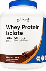 Nutricost Whey Protein Isolate Milk Chocolate 5LBS