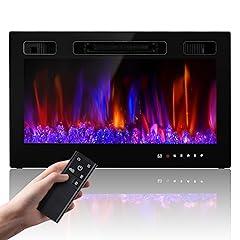 RealSmart Electric Fireplace Insert 36"
