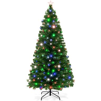 fiber optic christmas tree