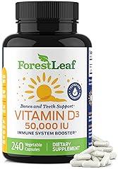 ForestLeaf Vitamin D3 50000 IU - 240 Count