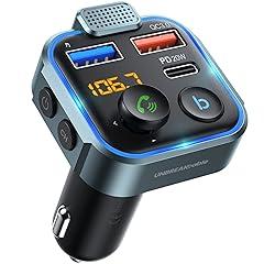 UNBREAKcable Bluetooth 5.3 FM Transmitter for Car