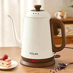 YTLAD Gooseneck Electric Kettle 1L White
