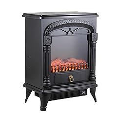 Comfort Zone CZFP4 Electric Fireplace Heater