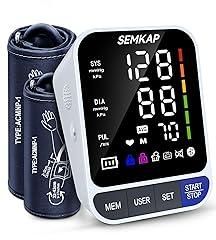 SEMKAP Upper Arm Blood Pressure Monitor