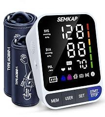 SEMKAP Upper Arm Blood Pressure Monitor