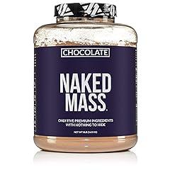Naked Chocolate Mass Gainer Protein Powder