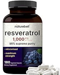 NatureBell Resveratrol Supplement 1000mg