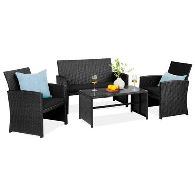 black patio furniture