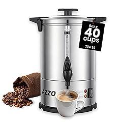 AZZO KITCHEN Commercial Coffee Maker 40-Cup