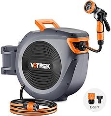 VOTREK Retractable Garden Hose Reel 100FT