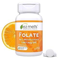 EZ Melts Dissolvable Folate L-Methylfolate