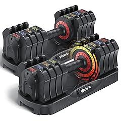 Vexloria Adjustable Dumbbell Set 22.5lb