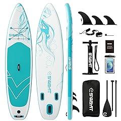 Swayit Inflatable Paddle Board Jellyfish White