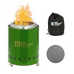Red Mountain Valley Smokeless Tabletop Fire Pit