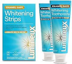 Lumineux Whitening Starter Pack Strips & Toothpaste