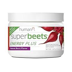 HumanN SuperBeets Energy Plus Beet Root Powder
