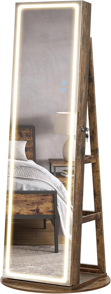 full length mirror with storage