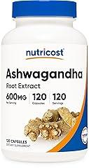 Nutricost Ashwagandha Herbal Supplement 600mg