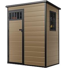 DWVO Outdoor Storage Shed with Windows