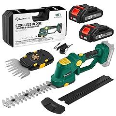 SakerPlus Cordless Hedge and Grass Trimmer