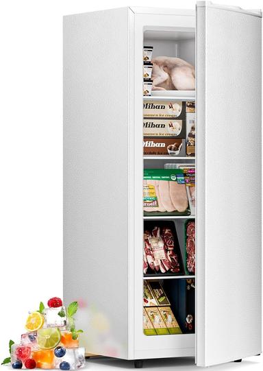 small upright freezer