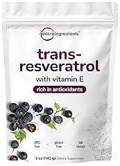 Pure Trans-Resveratrol Powder with Vitamin E