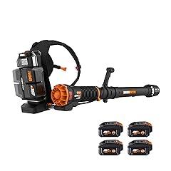 WORX Nitro WG572 Cordless Backpack Leaf Blower