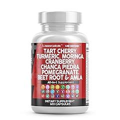 Clean Nutraceuticals Tart Cherry Extract 20,000mg Complex with Turmeric and Moringa