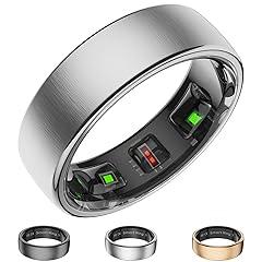 Amwentu Smart Fitness Ring Silver #9