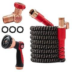 Pocket Hose Copper Head Expandable Garden Hose 50 FT