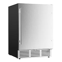 EUHOMY 24-Inch Beverage Refrigerator, 180 Can
