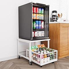 SpaceAid Mini Fridge Stand with Storage