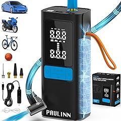 ‎PAULINN Portable Tire Inflator 150 PSI Cordless Air Pump