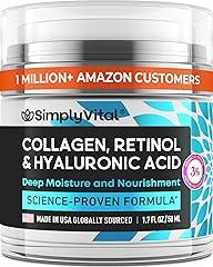 SimplyVital Collagen Face Moisturizer Cream - 1.7oz