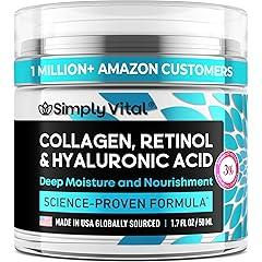 SimplyVital Collagen Face Moisturizer Cream - 1.7oz